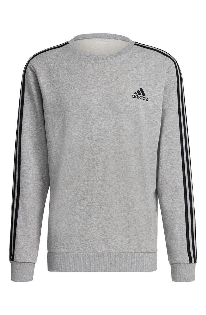 Essentials 3-Stripes Pullover Fleece Sweatshirt商品第1张图片规格展示