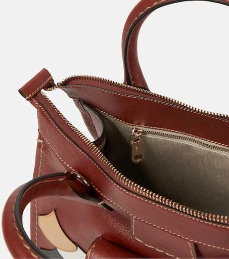 商品Chloé|Edith Scalloped Medium leather tote,价格¥18618,第3张图片详细描述