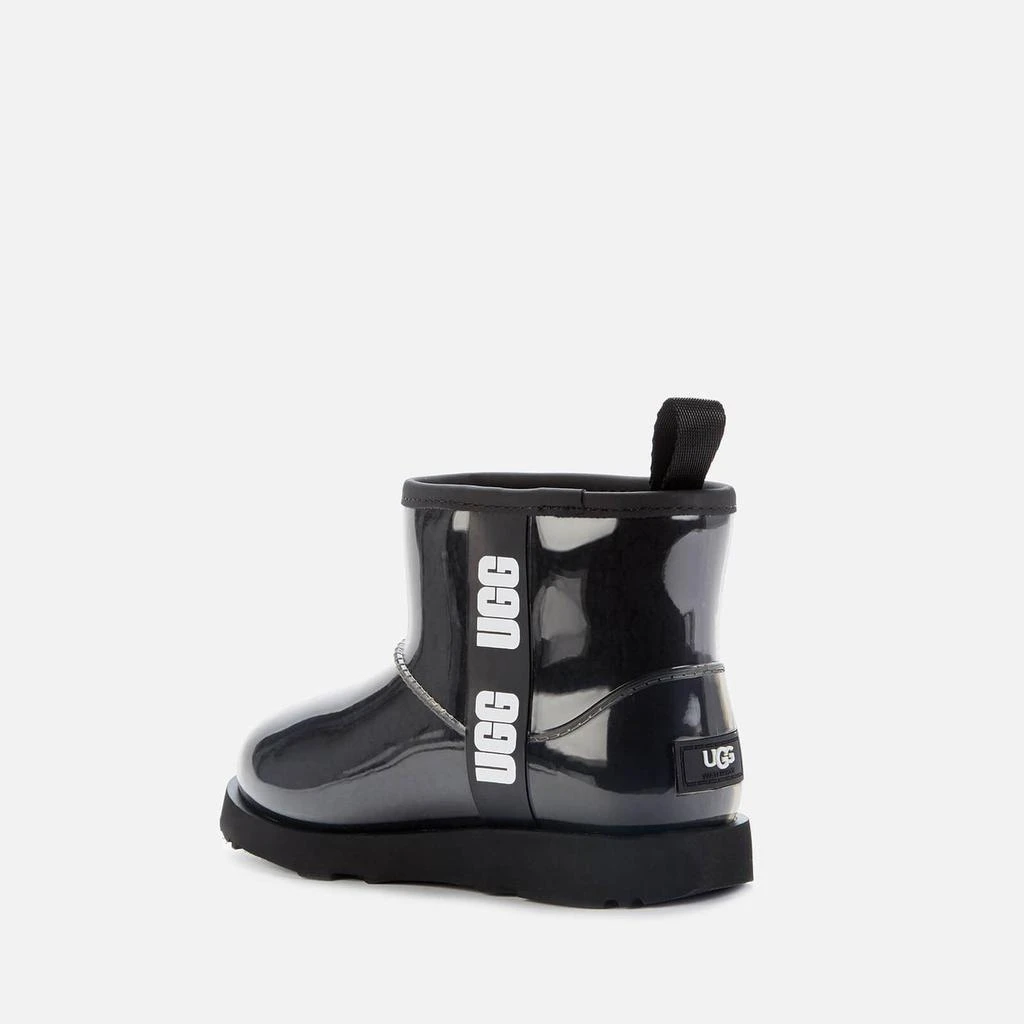 商品UGG|UGG Kids' Classic Clear Mini Waterproof Boots II - Black,价格¥594,第3张图片详细描述