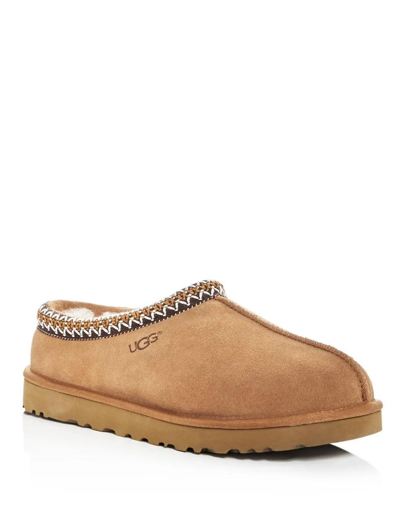 商品UGG|Men's Tasman Suede & Shearling Slippers,价格¥828,第1张图片