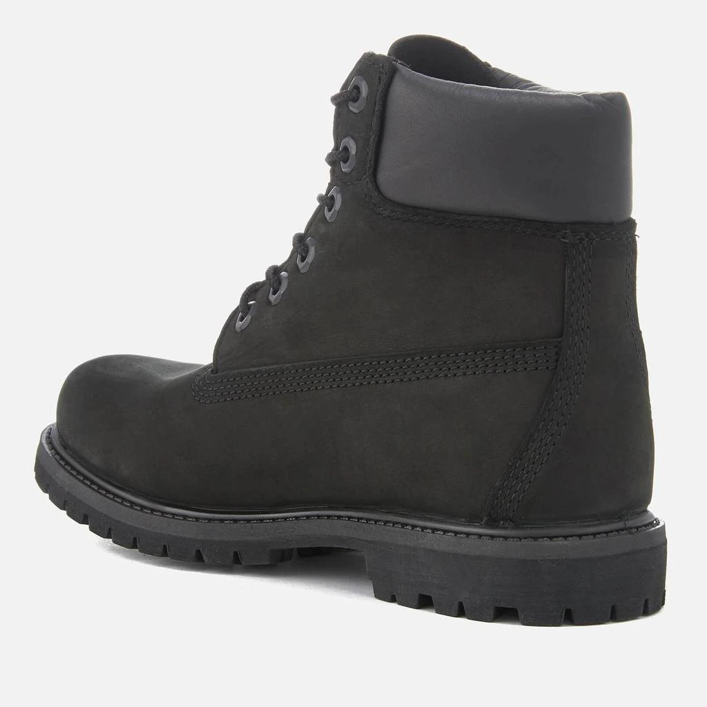 商品Timberland|Timberland Women's 6 Inch Nubuck Premium Boots - Black,价格¥1709,第2张图片详细描述