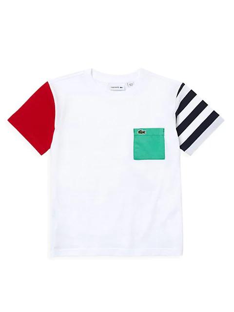 Little Boy's & Boy's Colorblocked T-Shirt商品第1张图片规格展示