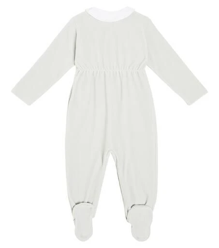 商品Bonpoint|Baby Tilouan cotton velvet onesie,价格¥1016,第2张图片详细描述