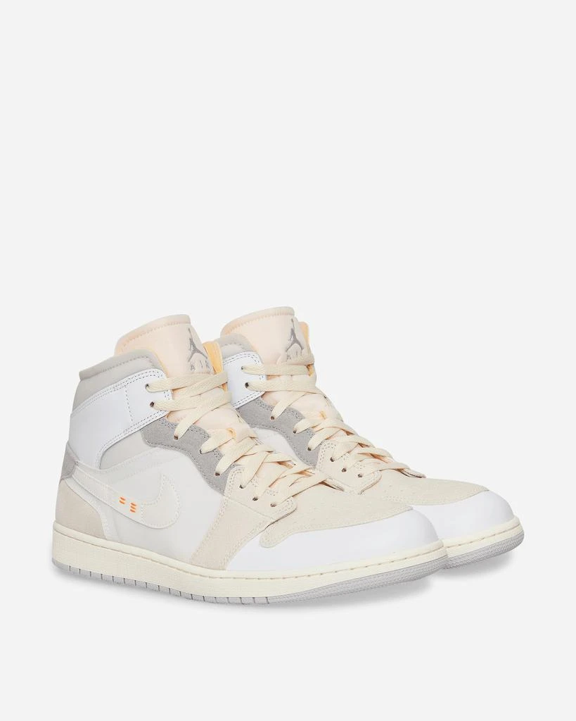 商品Jordan|Air Jordan 1 Mid SE Craft Sneakers White,价格¥1100,第2张图片详细描述