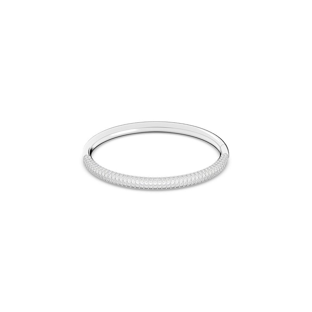 Stone Rhodium Plated Bangle商品第1张图片规格展示