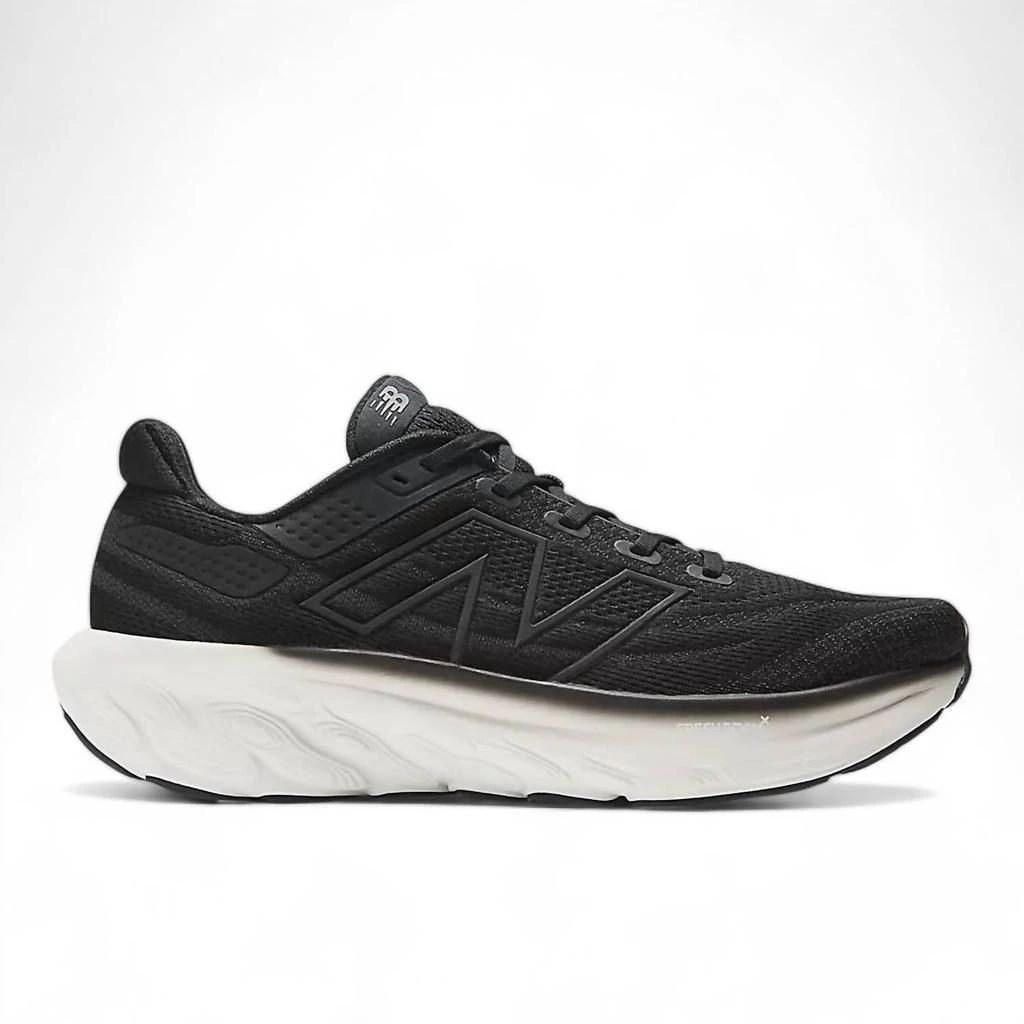 商品New Balance|Men's Fresh Foam X 1080V13 Running Shoes In Black/white,价格¥926,第1张图片