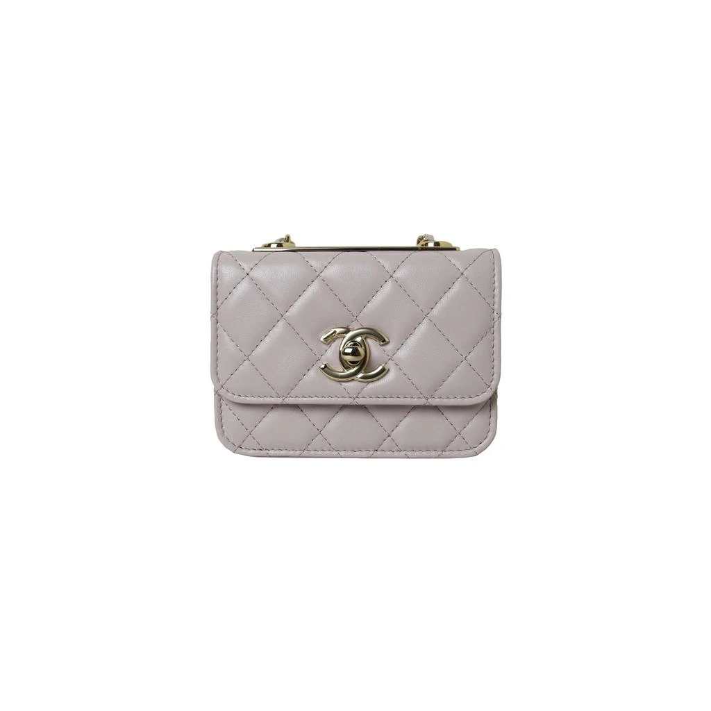 商品Chanel|Chanel Quilted Mini Trendy CC Wallet On Chain Light Purple,价格¥23475,第1张图片