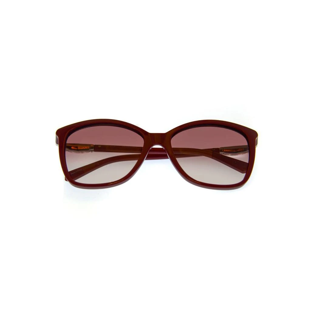 商品Swarovski|Swarovski Shiny Bordeaux & Bordeaux Sunglasses SK0227-5569T,价格¥860,第1张图片