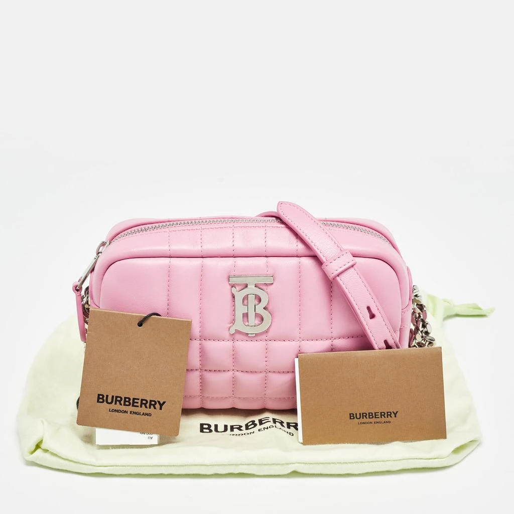 Burberry Pink Quilted Leather Mini Lola Camera Bag 商品