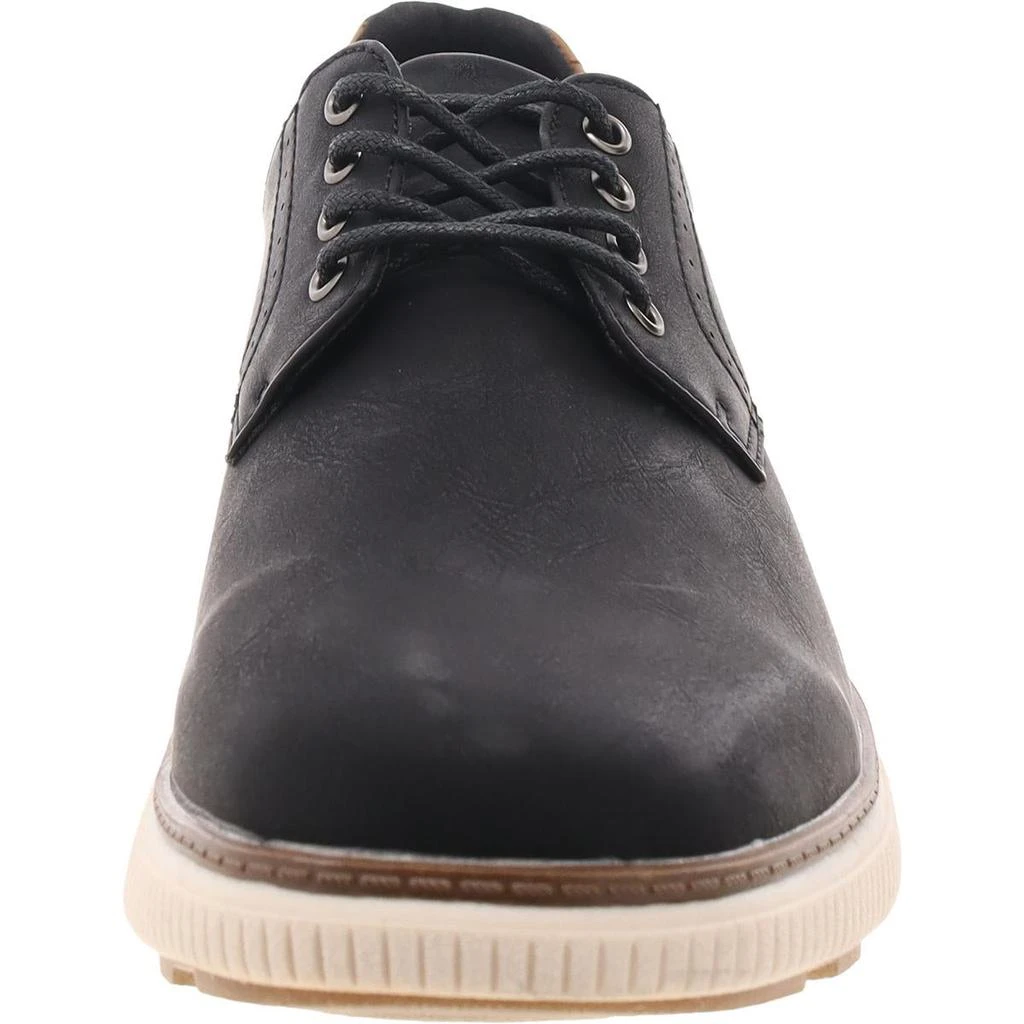 Anson Mens Faux Leather Lace-Up Oxfords 商品