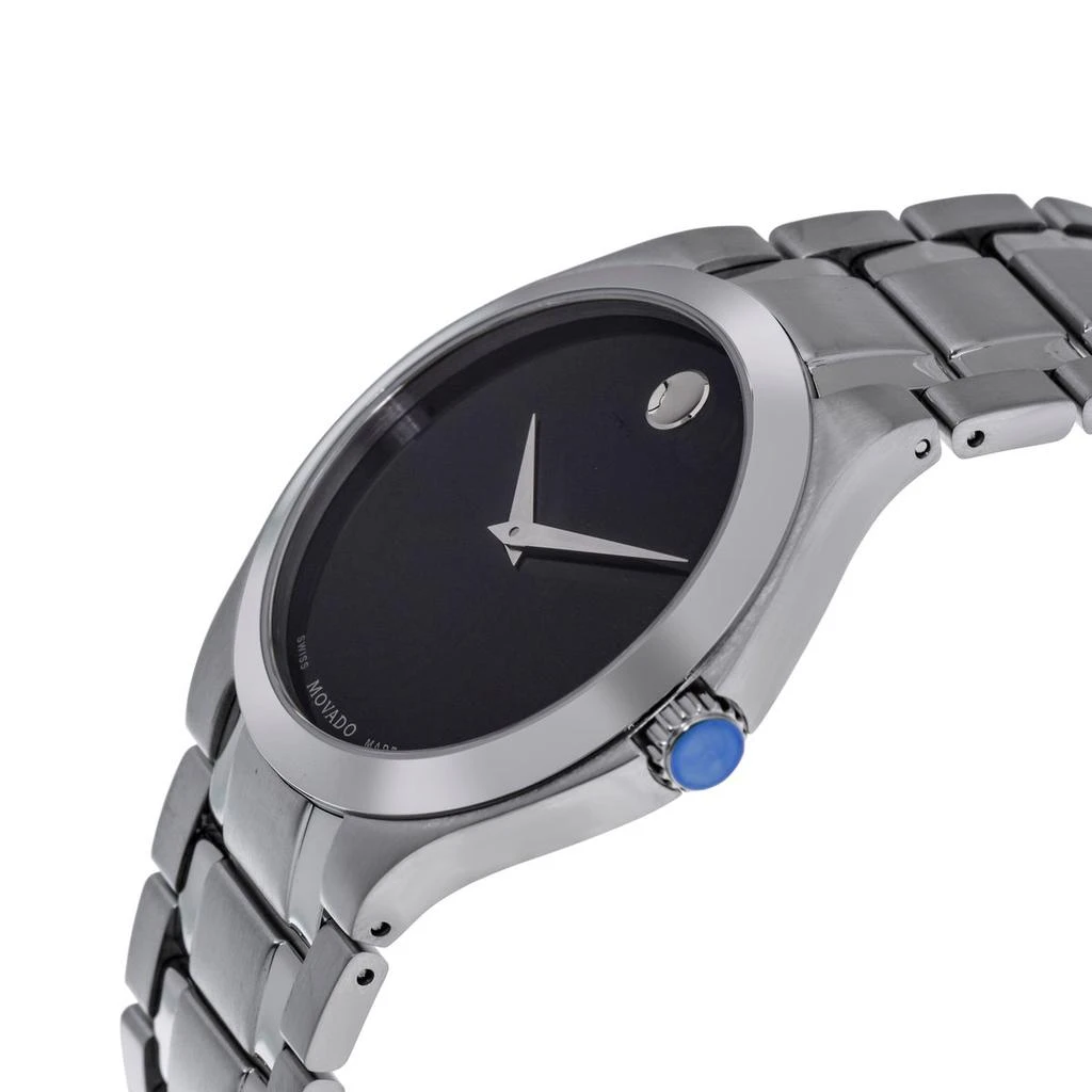 商品Movado|Movado Museum Classic Stainless Steel Quartz Men's Watch 606781,价格¥4149,第2张图片详细描述