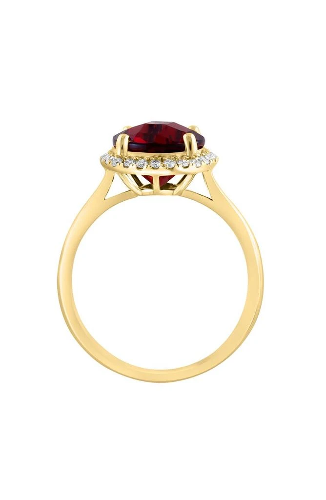 商品Effy|14K Yellow Gold Garnet & Diamond Ring,价格¥5470,第3张图片详细描述