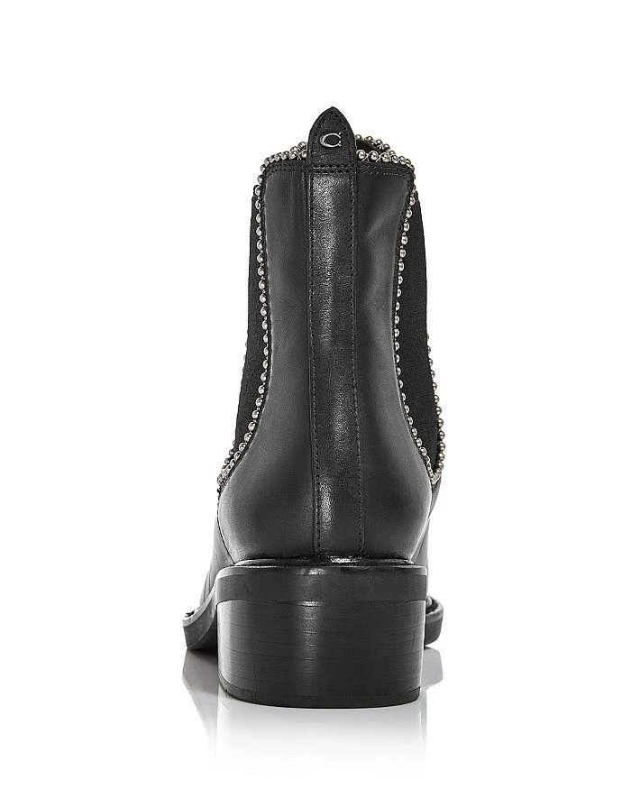 商品Coach|Women's Bowery Studded Chelsea Boots,价格¥869,第4张图片详细描述