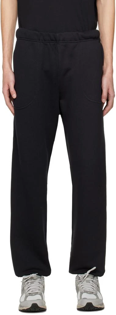 商品Calvin Klein|Black Relaxed-Fit Lounge Pants,价格¥359,第1张图片