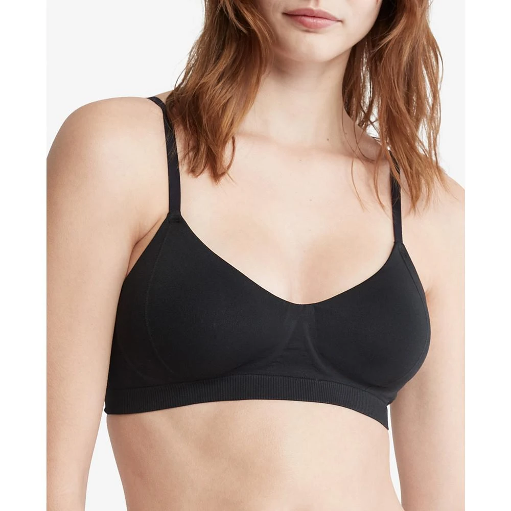 商品Calvin Klein|Bonded Flex Lightly Lined Bralette QF6610,价格¥234-¥390,第1张图片