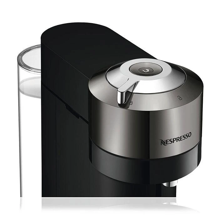 商品Nespresso|Vertuo Next Deluxe by Breville with Aeroccino Milk Frother, Dark Chrome,价格¥1358,第4张图片详细描述