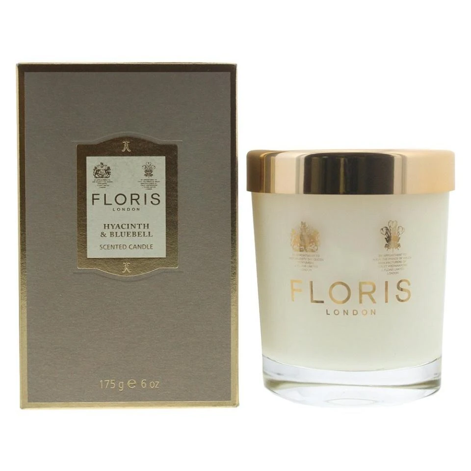 商品FLORIS|Floris 佛罗瑞斯 香氛蜡烛-风信子与蓝铃 175g,价格¥609,第1张图片