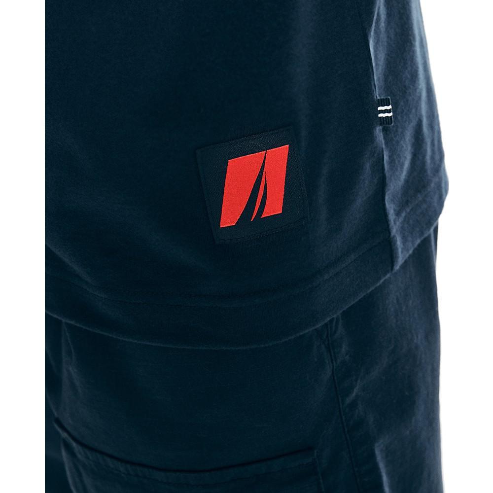 商品Nautica|Men's Relaxed-Fit Mixed Media Pocket T-Shirt,价格¥256,第5张图片详细描述