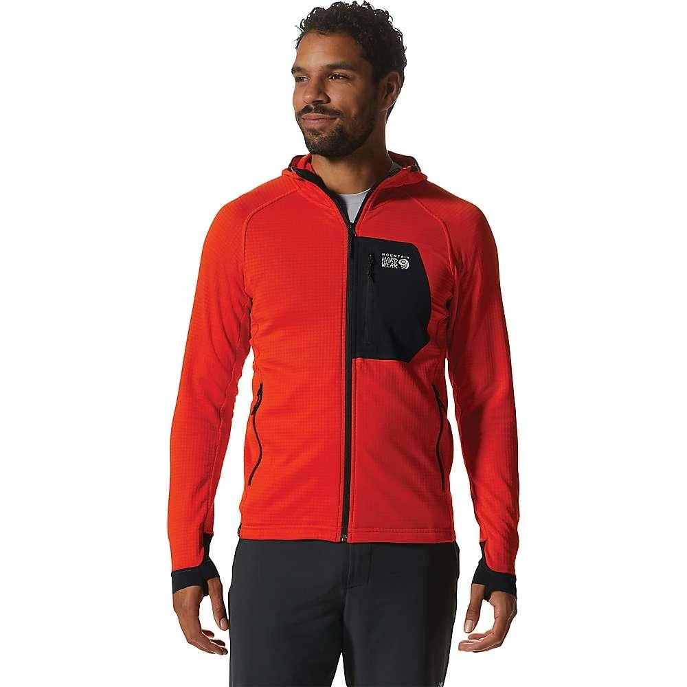 Mountain Hardwear Men's Polartec Power Grid Full Zip Hoody 商品