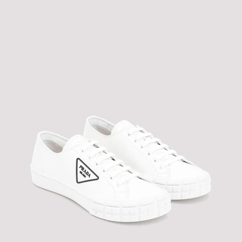 商品Prada|PRADA  CASSETTA WHEEL SNEAKERS SHOES,价格¥3469,第3张图片详细描述