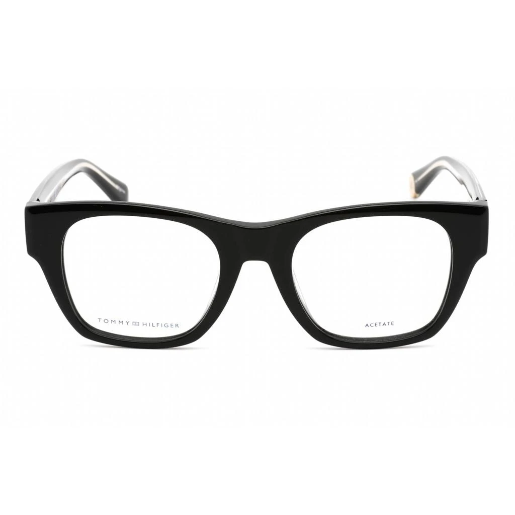 商品Tommy Hilfiger|Tommy Hilfiger Women's Eyeglasses - Square Shape Black Plastic Frame | TH 1865 0807 00,价格¥295,第2张图片详细描述
