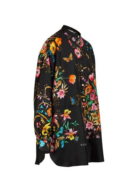 商品Gucci|Flora silk shirt,价格¥14036,第3张图片详细描述