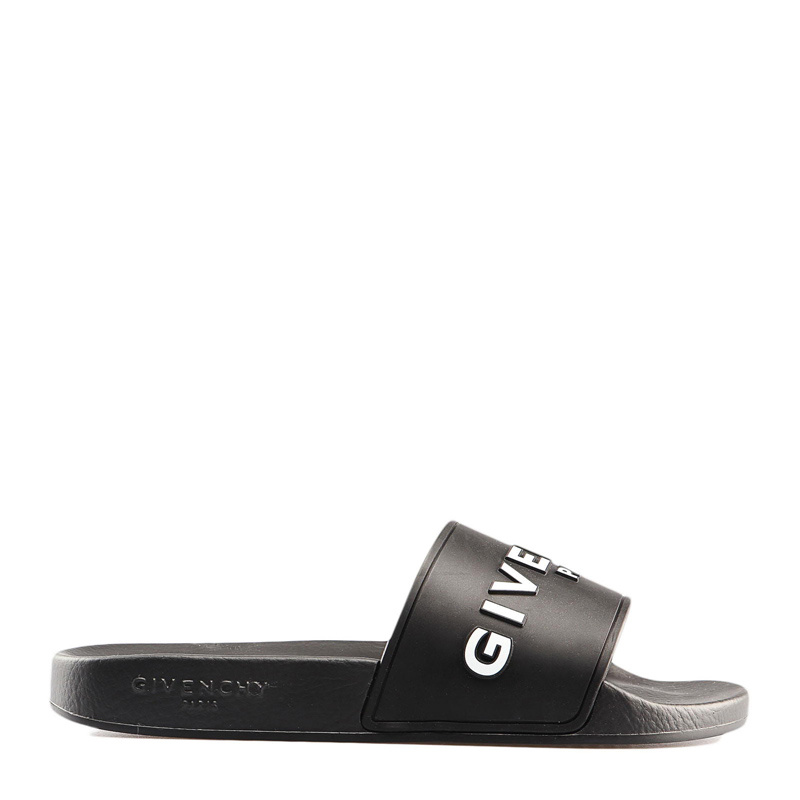 商品Givenchy|GIVENCHY 女士黑色平底凉鞋 BE3004E0DH-001,价格¥1532,第1张图片