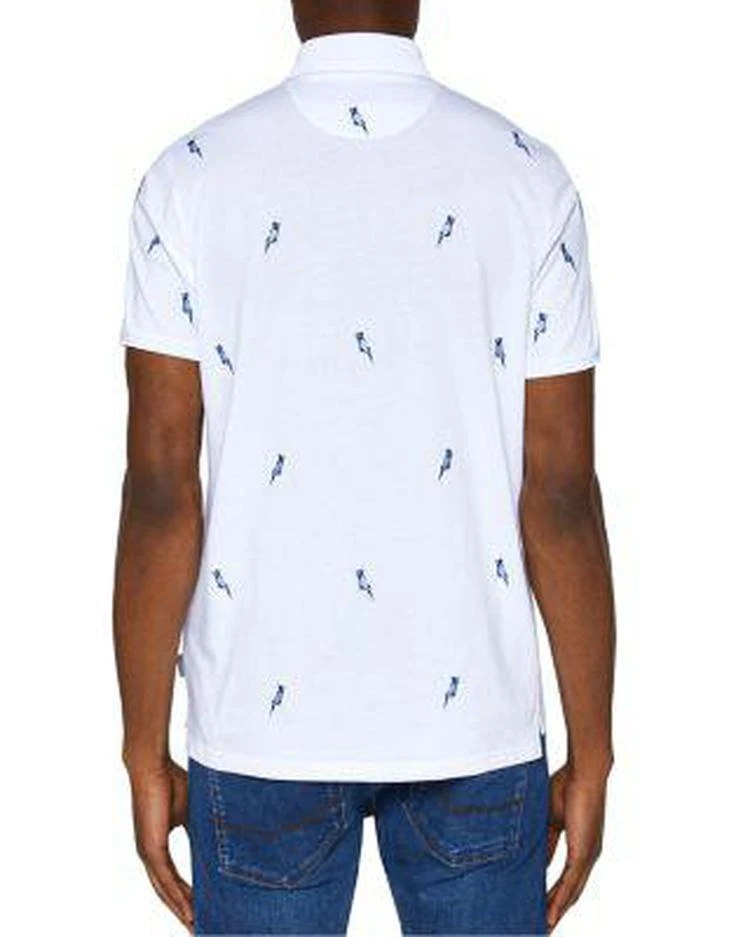 商品Ted Baker London|Scraffy Cockatoo Embroidered Regular Fit Polo,价格¥440,第2张图片详细描述