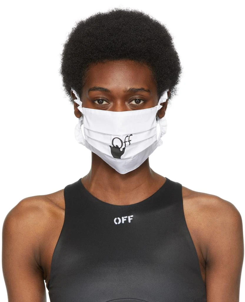 商品Off-White|White & Black Hand Off Mask,价格¥1259,第1张图片