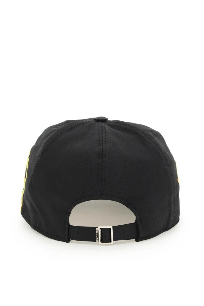 商品MSGM|FLUO LOGO BASEBALL CAP,价格¥406,第3张图片详细描述