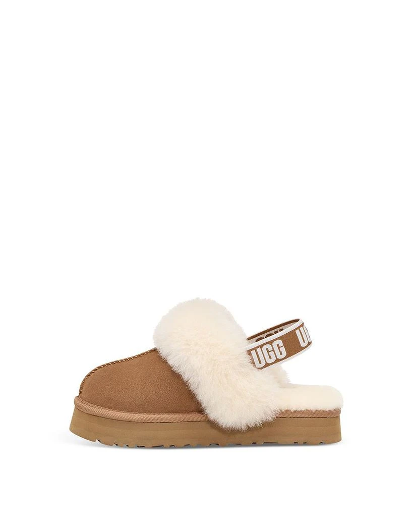 商品UGG|Girls' Funkette Shearling Slingback Slippers - Toddler, Little Kid, Big Kid,价格¥563,第3张图片详细描述