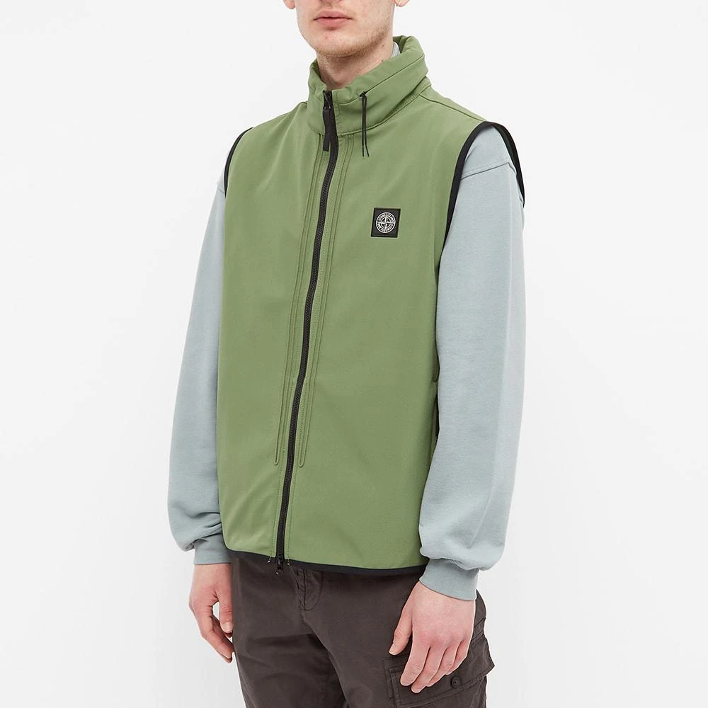 商品Stone Island|Stone Island Soft Shell-R Vest,价格¥2223,第2张图片详细描述