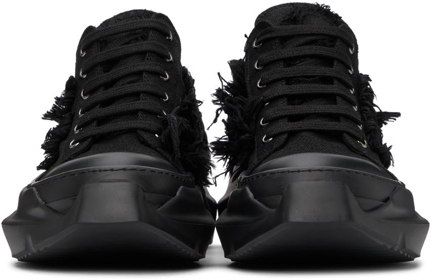 Black Abstract Sneakers商品第2张图片规格展示