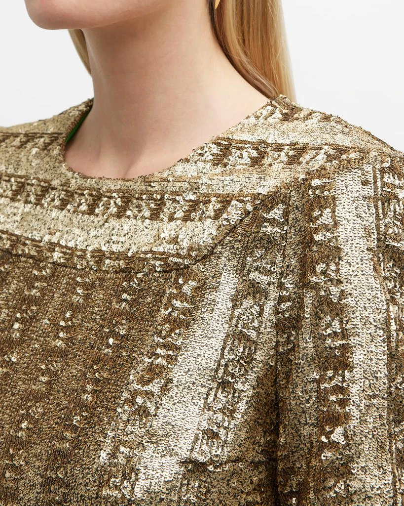 商品Zadig&Voltaire|Toysse Sequin Blouse,价格¥1258,第5张图片详细描述
