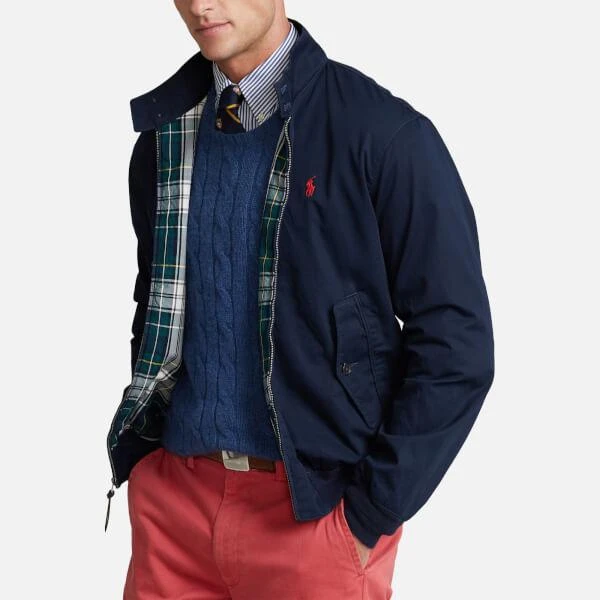 商品Ralph Lauren|Polo Ralph Lauren Men's Harrington Jacket - Collection Navy,价格¥2503,第1张图片详细描述