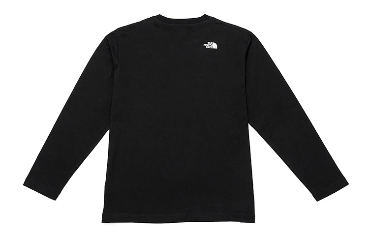 商品[国内直发] The North Face|北面 品牌Logo印花美式复古户外运动透气圆领长袖T恤 男款 黑色,价格¥392,第3张图片详细描述