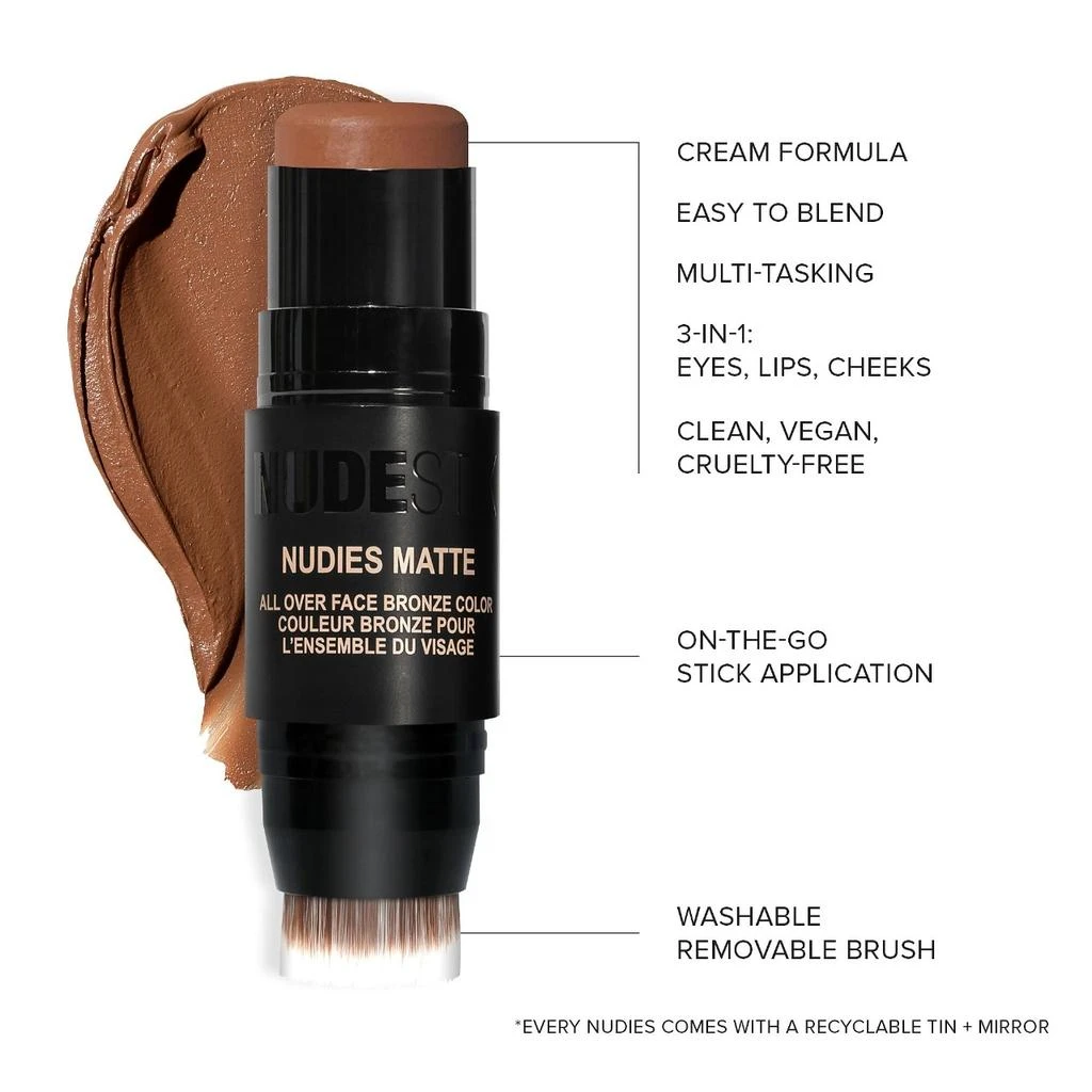 商品NUDESTIX|Nudies Cream Bronzer Stick,价格¥268,第3张图片详细描述