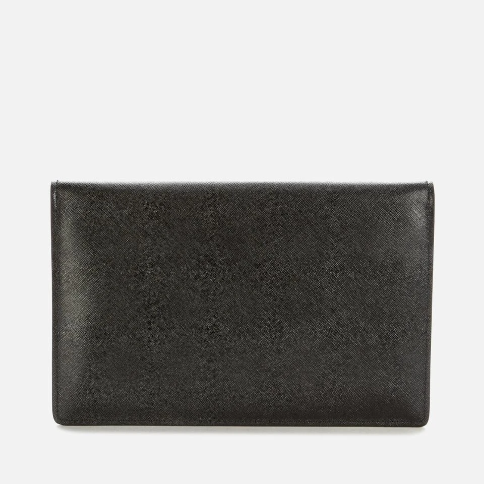 商品Vivienne Westwood|Vivienne Westwood Women's Victoria Envelope Clutch Bag - Black,价格¥1644,第3张图片详细描述