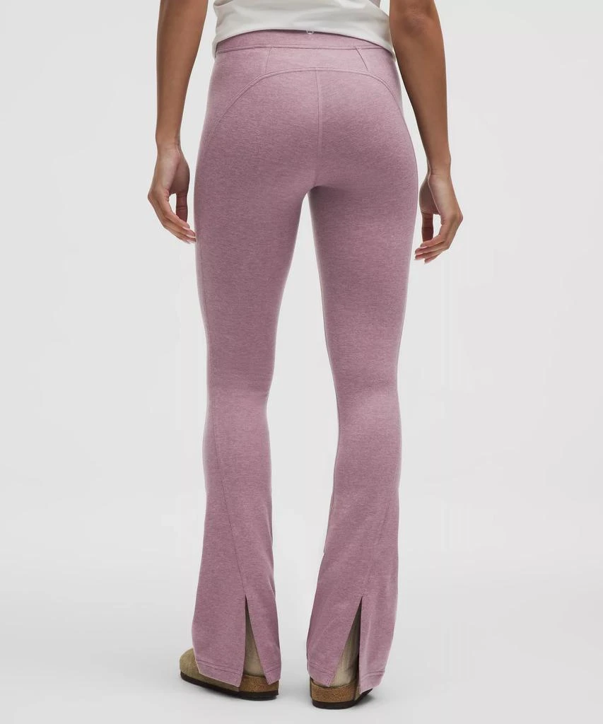 Softy Suedey Split-Hem High-Rise Mini-Flare Pant *Regular 商品