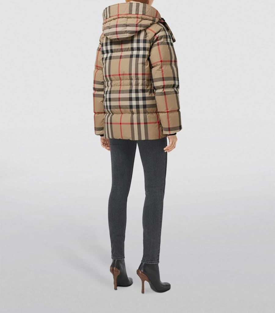 Vintage Check Puffer Jacket 商品