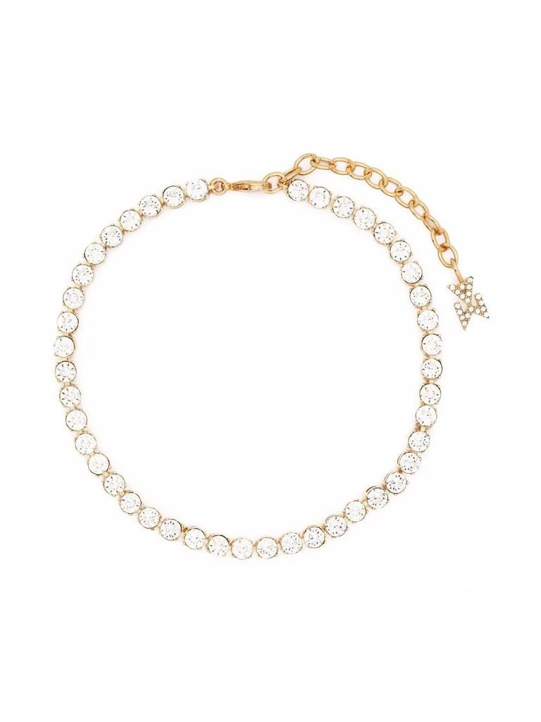 商品Amina Muaddi|AMINA MUADDI - Amina Muaddi Bijoux White,价格¥3667,第1张图片