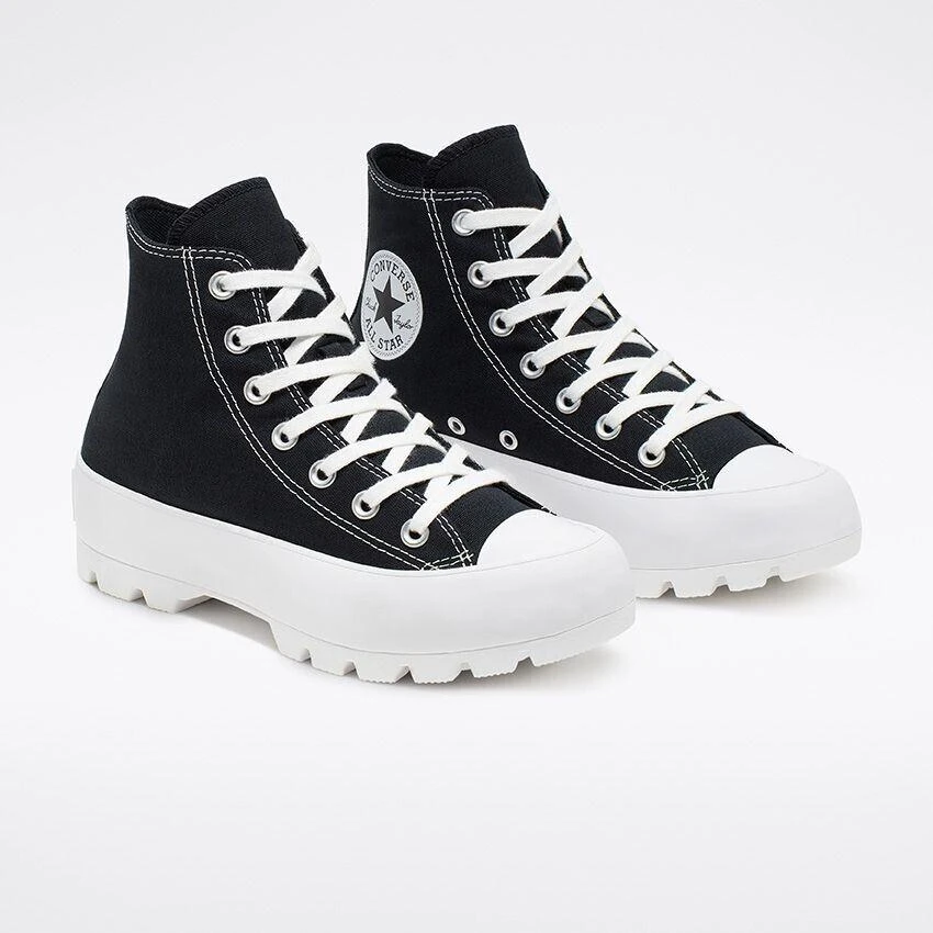 商品Converse|Converse Chuck Taylor All Star Lugged Hi 565901C Sneaker Womens 8.5 Black MOO396,价格¥639,第1张图片