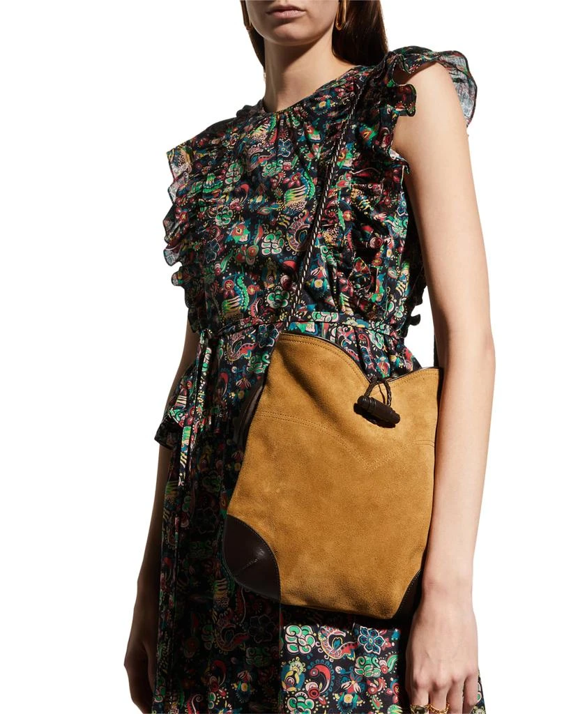 商品Isabel Marant|Tyag Dip-Top Hobo Bag,价格¥5827,第5张图片详细描述