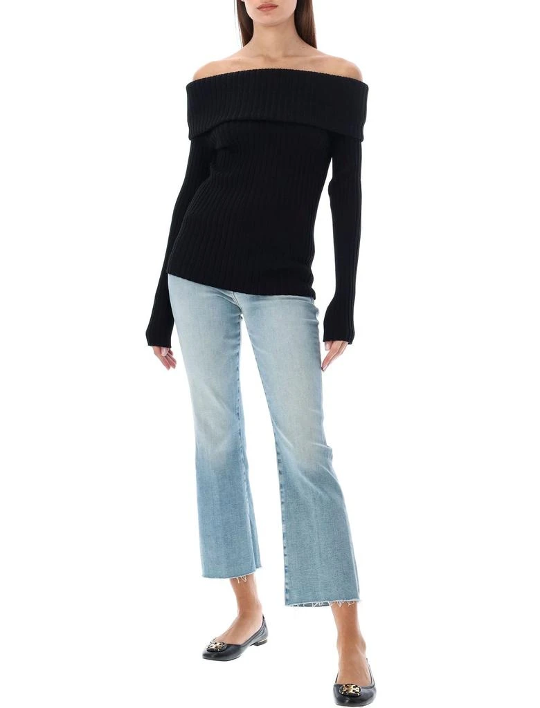 商品Tory Burch|Tory Burch Off Shoulder Knitted Jumper,价格¥2171,第4张图片详细描述