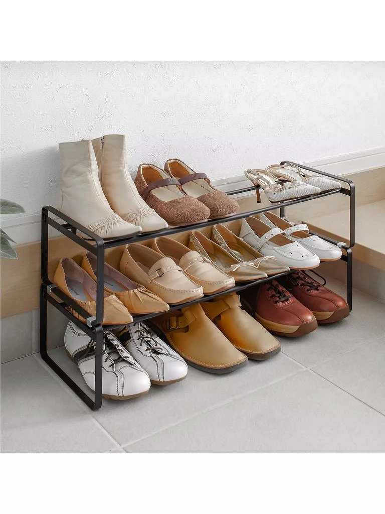 商品Yamazaki|Frame Stackable Shoe Rack,价格¥225,第3张图片详细描述