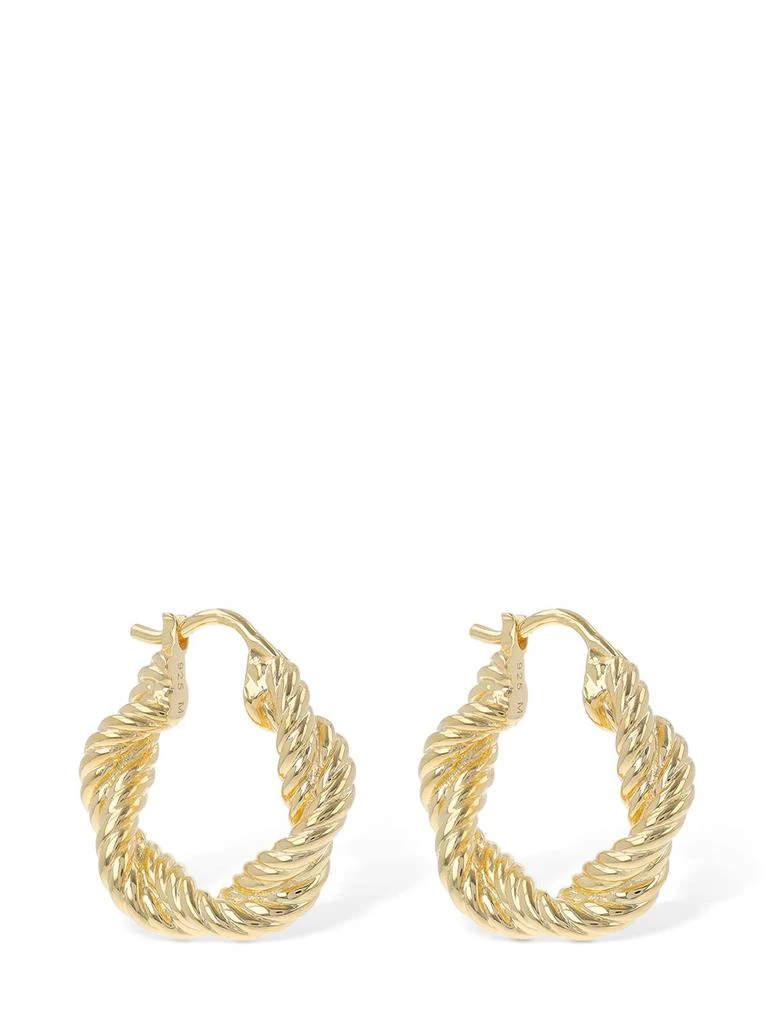 商品Missoma|Twisted Hoop Earrings,价格¥632,第1张图片
