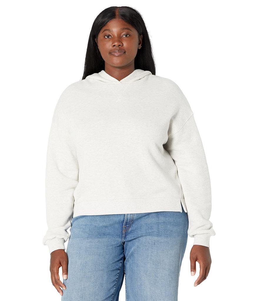 商品Madewell|Plus MWL Airyterry Hoodie Sweatshirt,价格¥215-¥273,第1张图片
