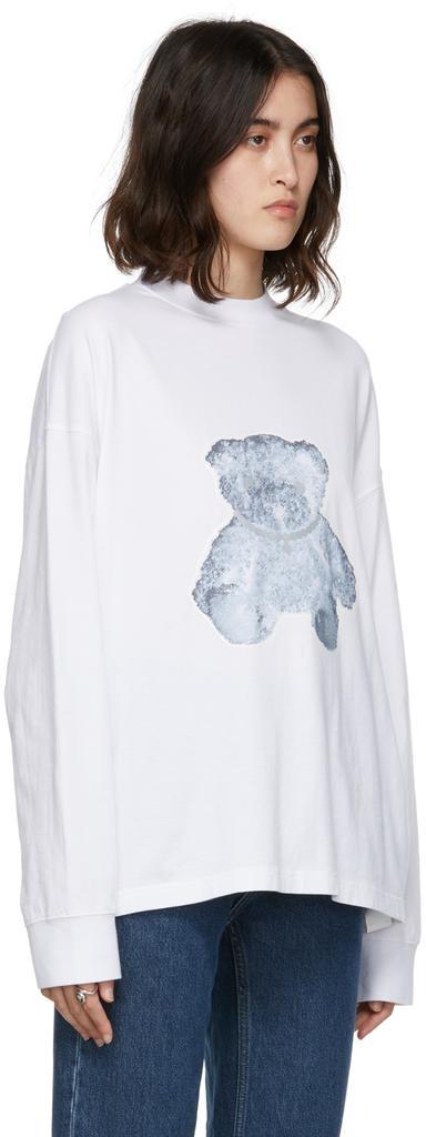 商品We11done|Pearl Teddy Long Sleeve T-Shirt,价格¥1113,第4张图片详细描述