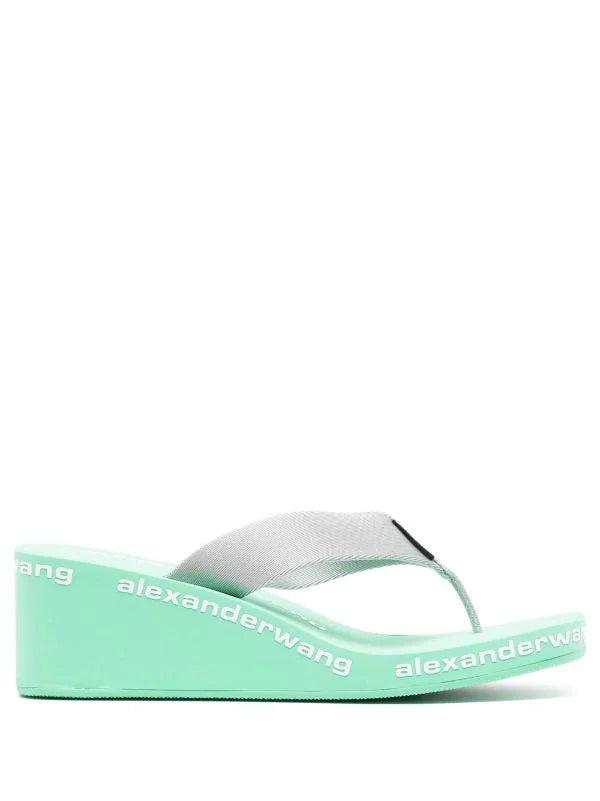 ALEXANDER WANG WOMEN Wedge Flip Flop Green商品第1张图片规格展示