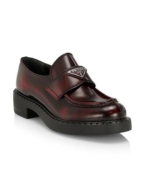 Logo Leather Loafers商品第2张图片规格展示